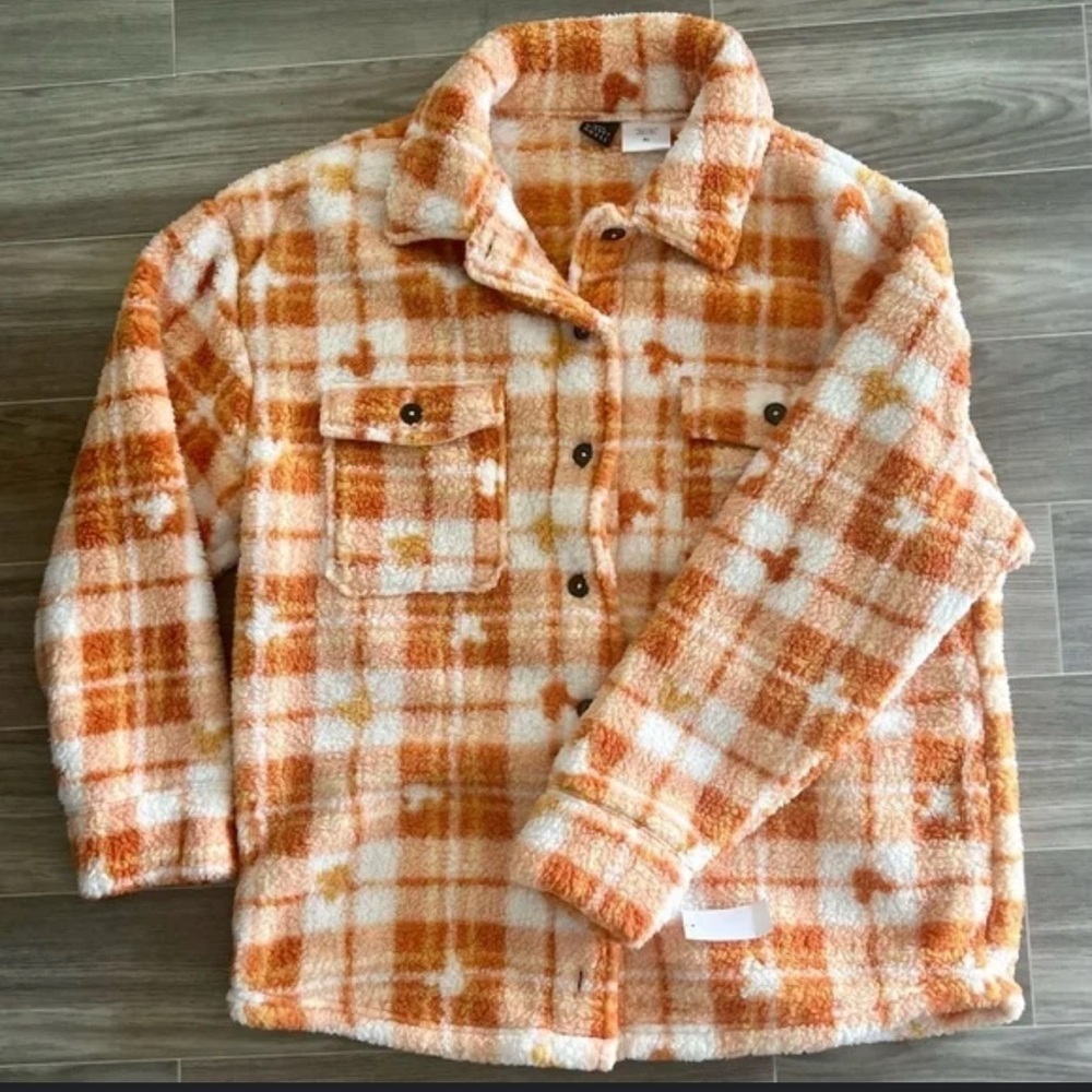 Disney Cozy Orange and Cream Teddy soft  Jacket